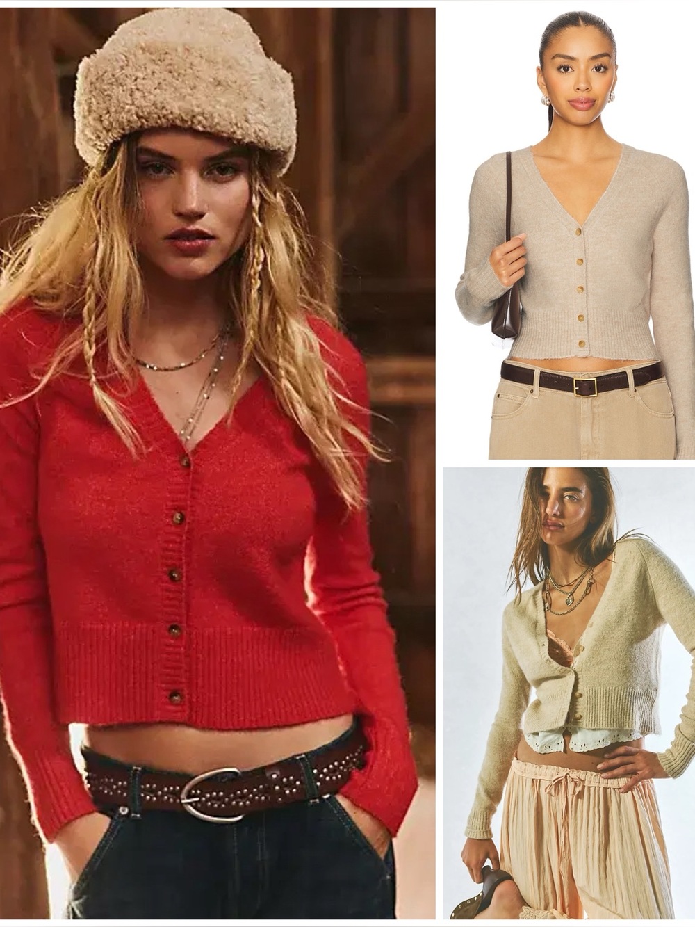 𝓯𝓹 Free People ~ School Girl Cardi